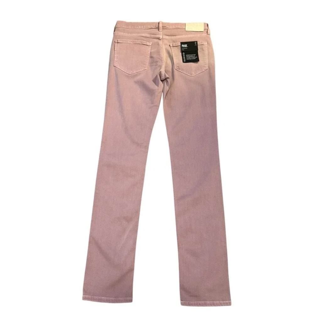 Paige Lennox Slim Fit Jeans 29 Vintage Twilight Haze Mauve Transcend NWT‎